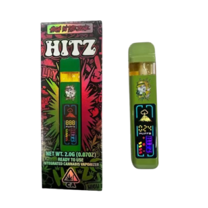 Hitz Atomic Sour Apple 2G Disposable Vape